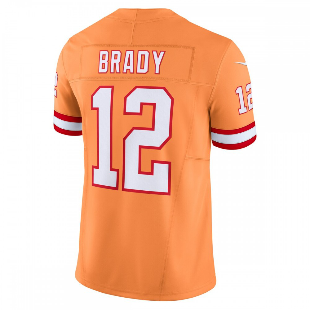 Tom Brady Tampa Bay Buccaneers Nike Vapor F.U.S.E. Limited Jersey - Orange-GridironStore
